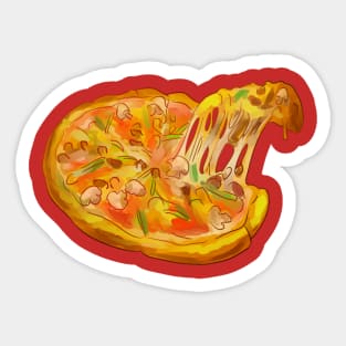 Pizza T-Shirt | Best gift for pizza lovers Sticker